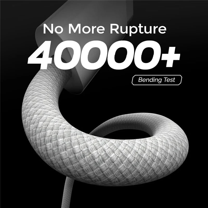 USB-C to USB-C Cable — 60W PD Fast Charging, Braided