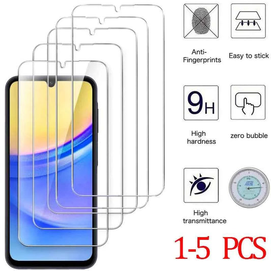 Tempered Glass Screen Protector for Samsung Galaxy A Series — 9H Full Cover