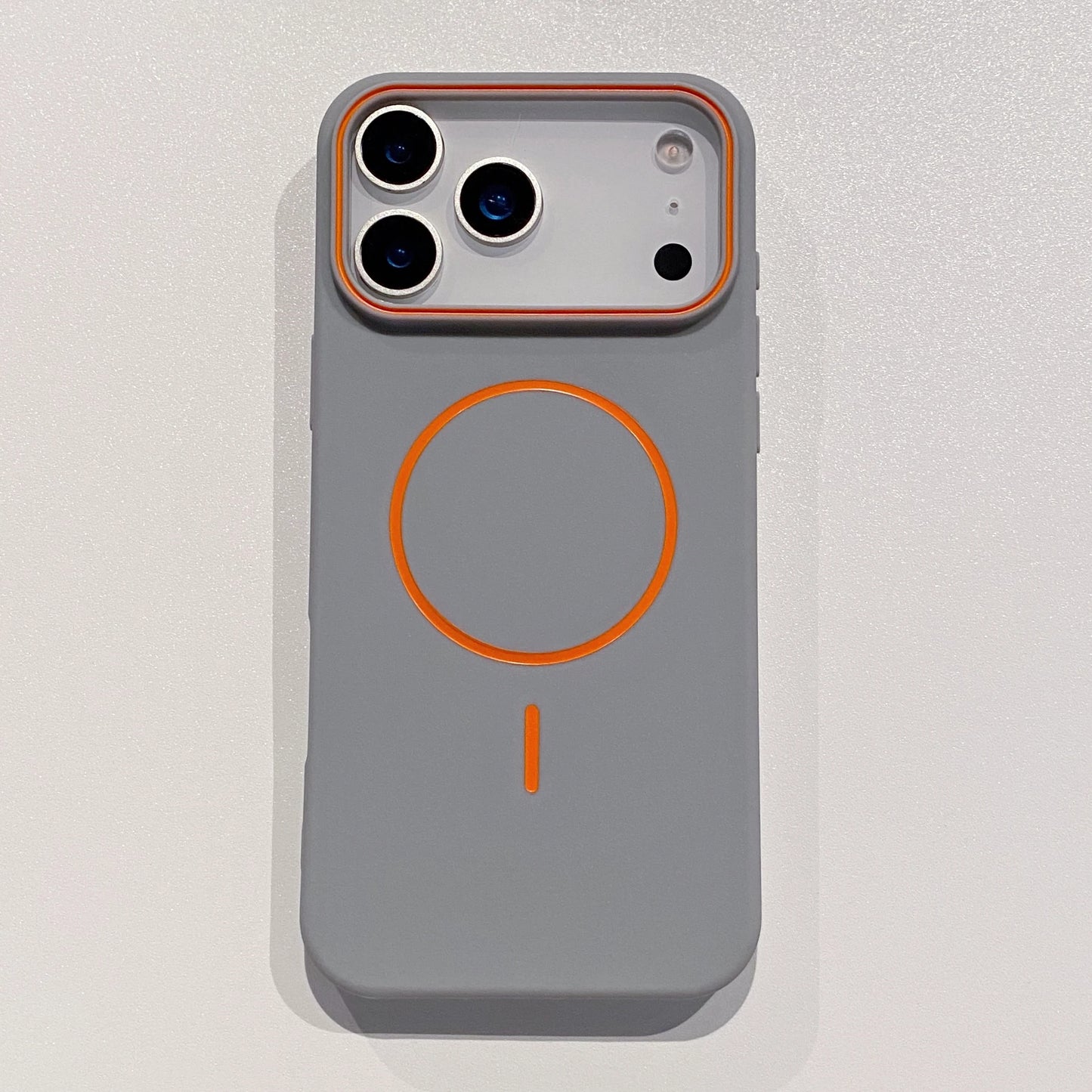 Ultrathin Matte MagSafe iPhone Case — Soft Magnetic Wireless Charging Cover
