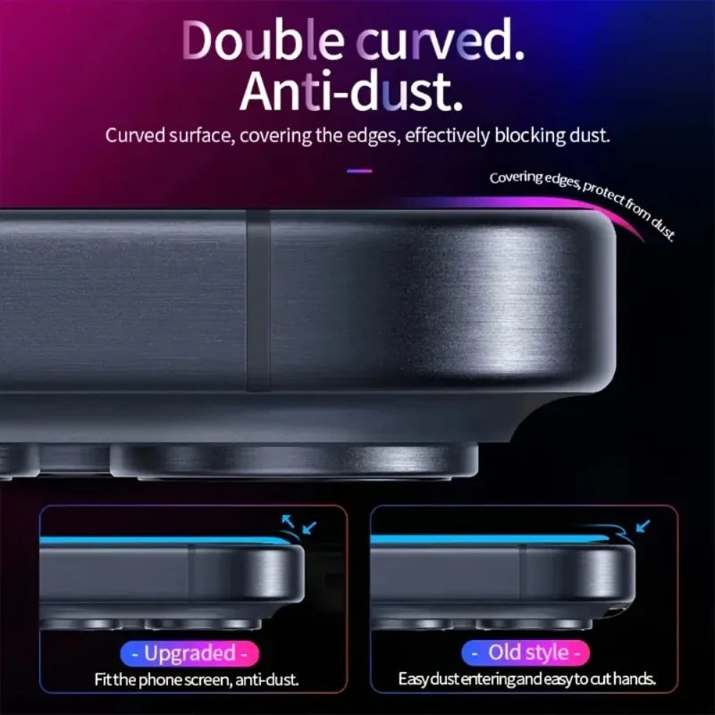 Hydrogel Screen Protector for iPhone — 4-Pack Full Cover Self-Healing Film