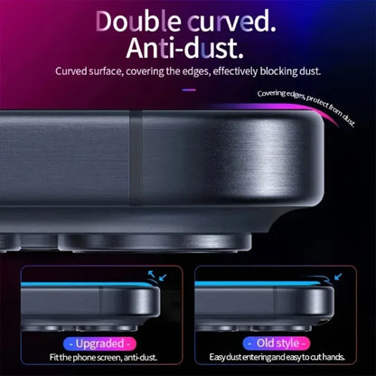 Hydrogel Screen Protector for iPhone — 4-Pack Full Cover Self-Healing Film