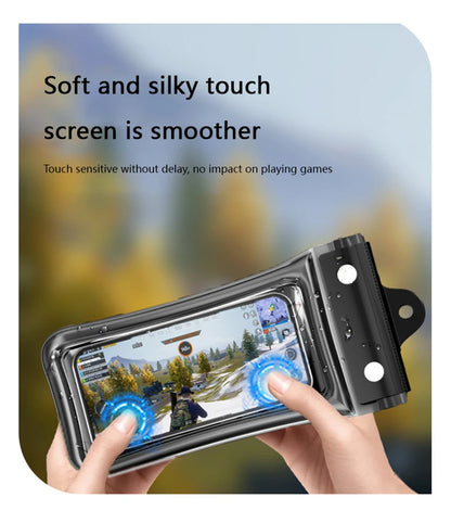 Floating Waterproof Phone Pouch — Universal Dry Bag for Swimming, Beach & Pool
