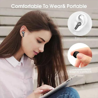 Wireless Earbuds — Bluetooth 5.3 with ENC Noise Cancelling & LED Battery Display