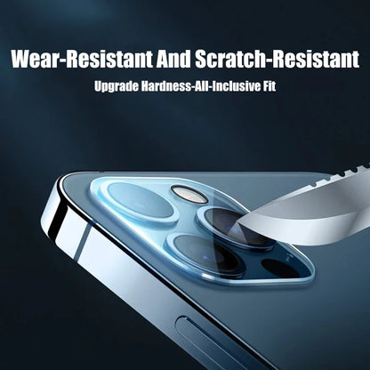 Camera Lens Protector for iPhone — Full Cover Tempered Glass, Packs of 1–5