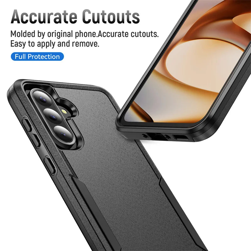 Armor Samsung Galaxy Case — Dual-Layer Shockproof Heavy Duty Cover