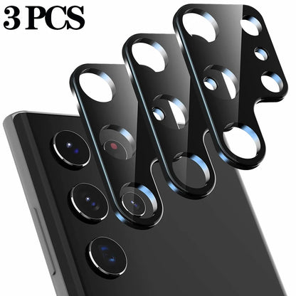 Camera Lens Protector for Samsung Galaxy S Series — 3-Pack Tempered Glass