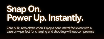 Rocoren Slim Magnetic Power Bank — 20W MagSafe Wireless Charger, 5,000 or 10,000mAh