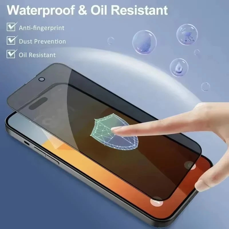 Privacy Screen Protector for Samsung Galaxy — Anti-Spy Tempered Glass