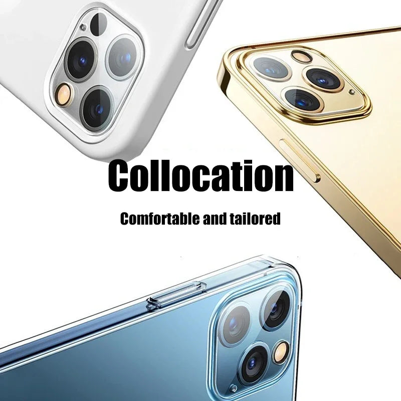 Camera Lens Protector for iPhone — Full Cover Tempered Glass, Packs of 1–5