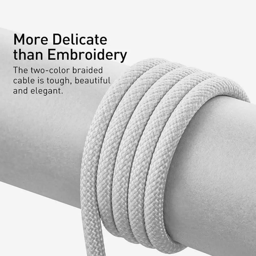 USB-C to USB-C Cable — 60W PD Fast Charging, Braided