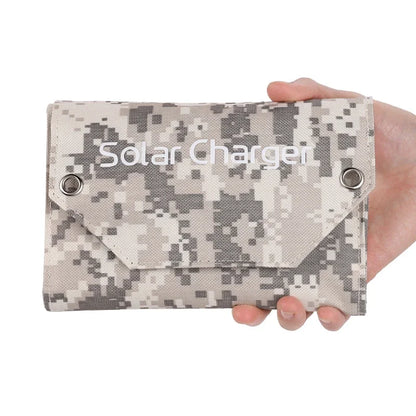 Foldable Solar Panel Charger — Waterproof USB Solar Charger for Camping & Outdoors