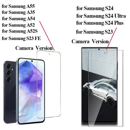 Tempered Glass Screen Protector for Samsung Galaxy S Series — 9H HD Clarity