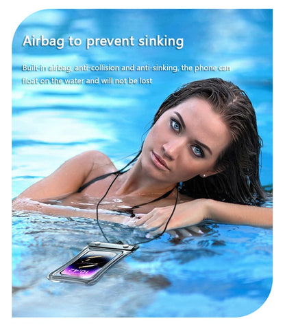 Floating Waterproof Phone Pouch — Universal Dry Bag for Swimming, Beach & Pool