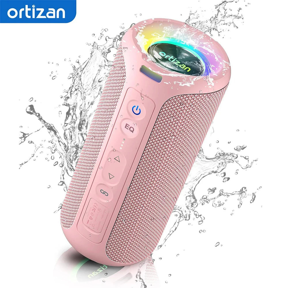 Ortizan X8 Pro Bluetooth Speaker — 40W IPX7 Waterproof with 30H Battery & TWS Pairing