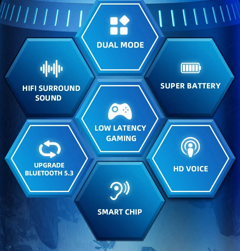 Lenovo GM2 Pro Wireless Earbuds — Bluetooth 5.3 Gaming Mode with Low Latency