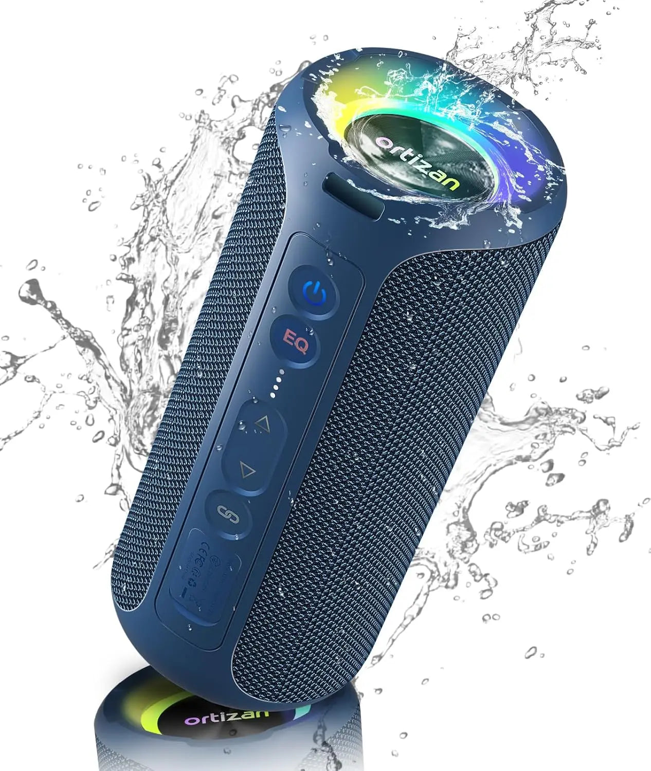 Ortizan X8 Pro Bluetooth Speaker — 40W IPX7 Waterproof with 30H Battery & TWS Pairing