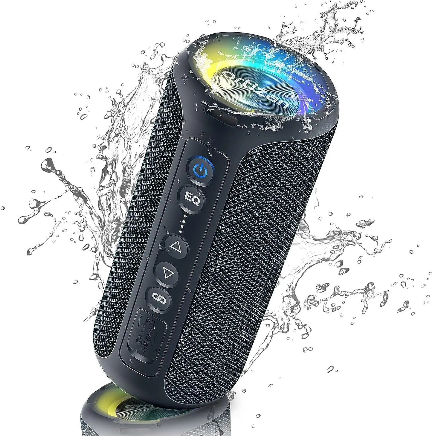 Ortizan X8 Pro Bluetooth Speaker — 40W IPX7 Waterproof with 30H Battery & TWS Pairing