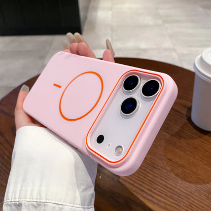 Ultrathin Matte MagSafe iPhone Case — Soft Magnetic Wireless Charging Cover