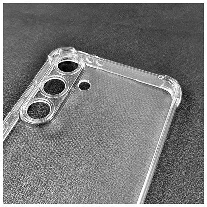 Clear Silicone Samsung Galaxy Case — Transparent Shockproof Soft Cover