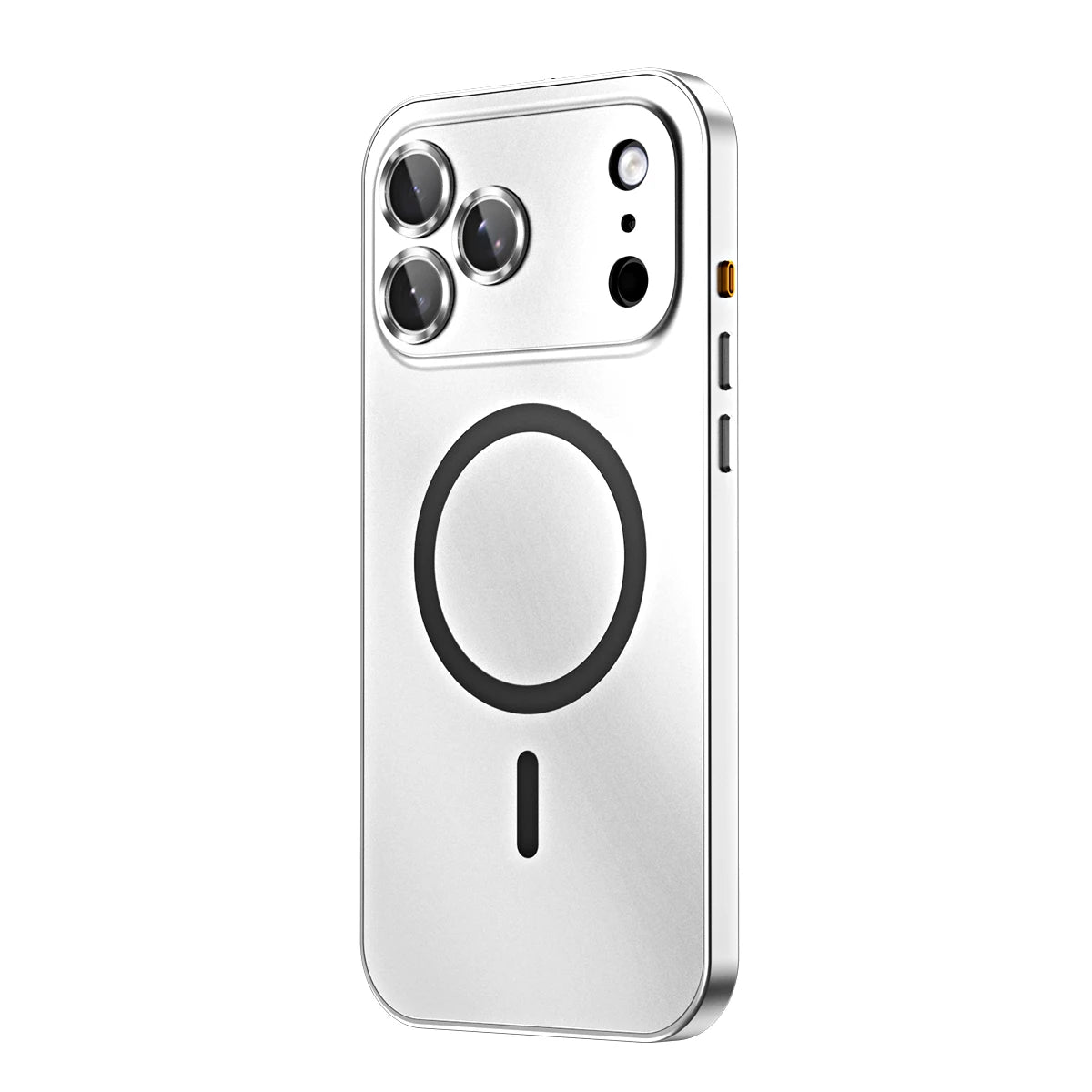 Aluminium Magnetic Case — MagSafe Metal Frame with Camera Lens Protection