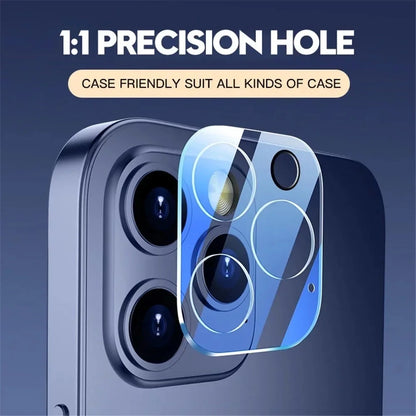 Camera Lens Protector for iPhone — Full Cover Tempered Glass, Packs of 1–5