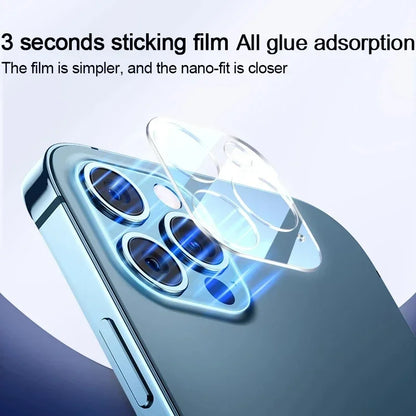 Camera Lens Protector for iPhone — Full Cover Tempered Glass, Packs of 1–5