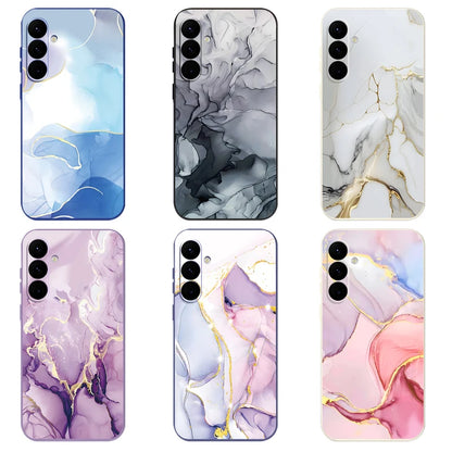 Matte Silicone Samsung Case with Lanyard — Shockproof Soft Cover