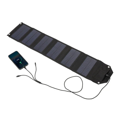 Foldable Solar Panel Charger — Waterproof USB Solar Charger for Camping & Outdoors