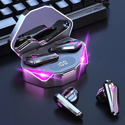 X15 Wireless Earbuds — Bluetooth TWS with LED Battery Display
