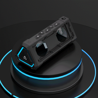MLOVE P3 Outdoor Bluetooth Speaker — 40W IPX7 Waterproof with RGB Lighting