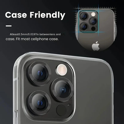 Camera Lens Protector for iPhone — 10-Pack Ultra HD Tempered Glass