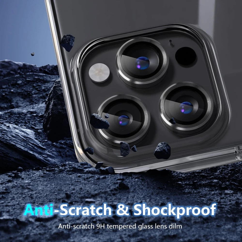 Camera Lens Protector for iPhone — 10-Pack Ultra HD Tempered Glass