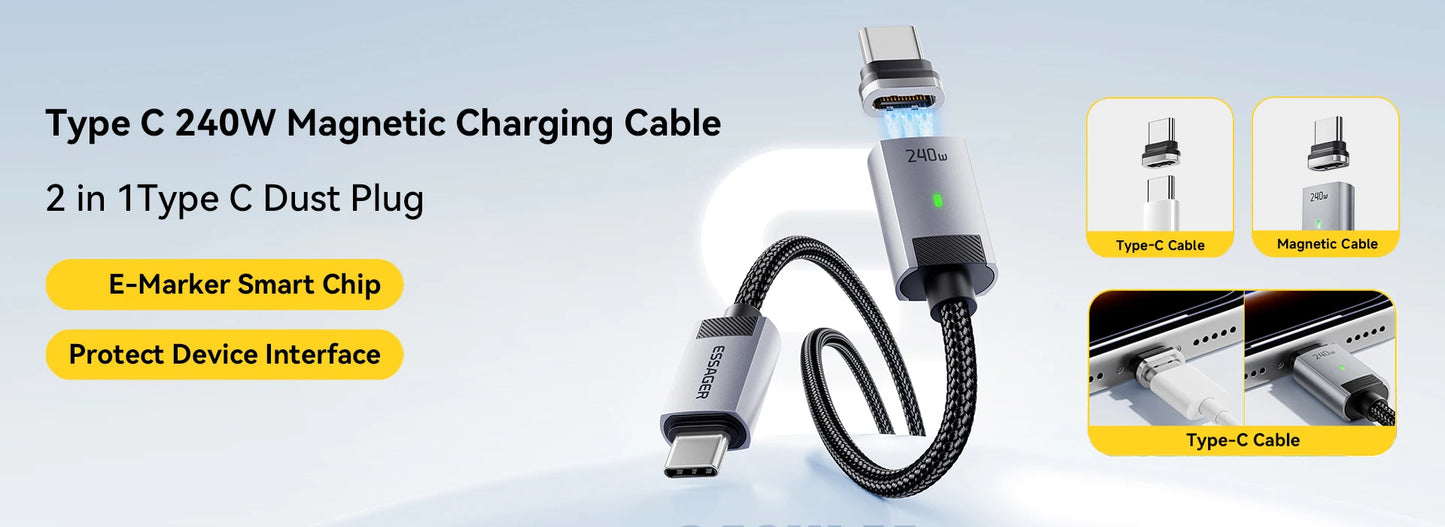 Essager 20,000mAh Power Bank — 65W PD Fast Charging for Laptops & Phones
