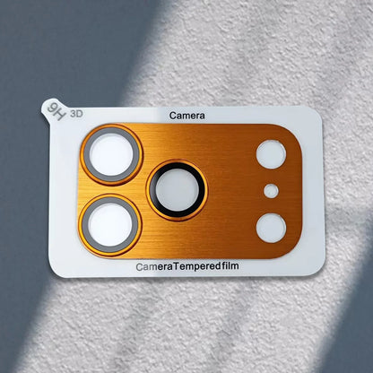 Aluminium Camera Lens Protector for iPhone 17 Pro — 9H Tempered Glass Metal Ring