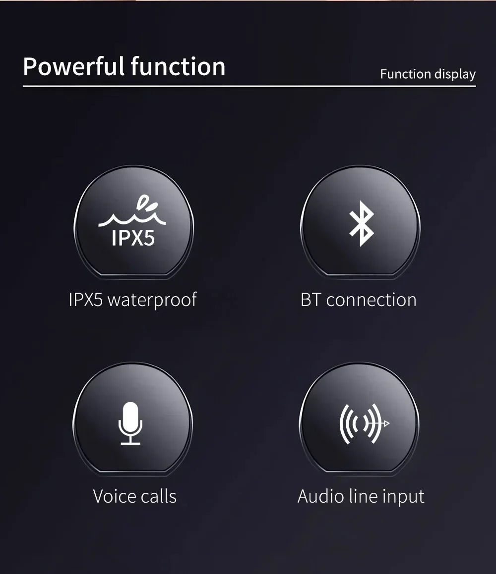 T&G TG506 Mini Bluetooth Speaker — Portable with FM Radio & TF Card Playback