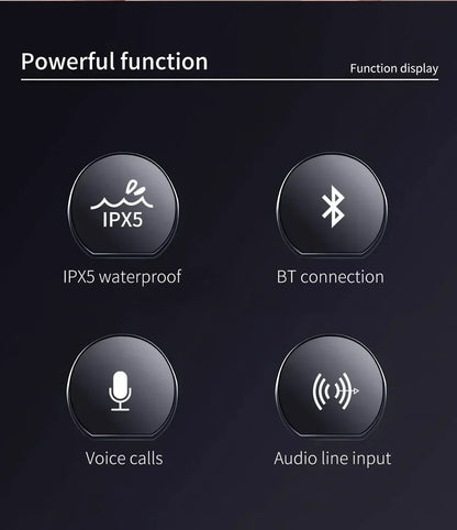 T&G TG506 Mini Bluetooth Speaker — Portable with FM Radio & TF Card Playback