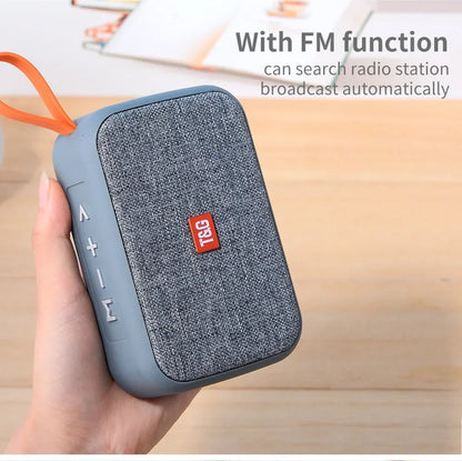 T&G TG506 Mini Bluetooth Speaker — Portable with FM Radio & TF Card Playback