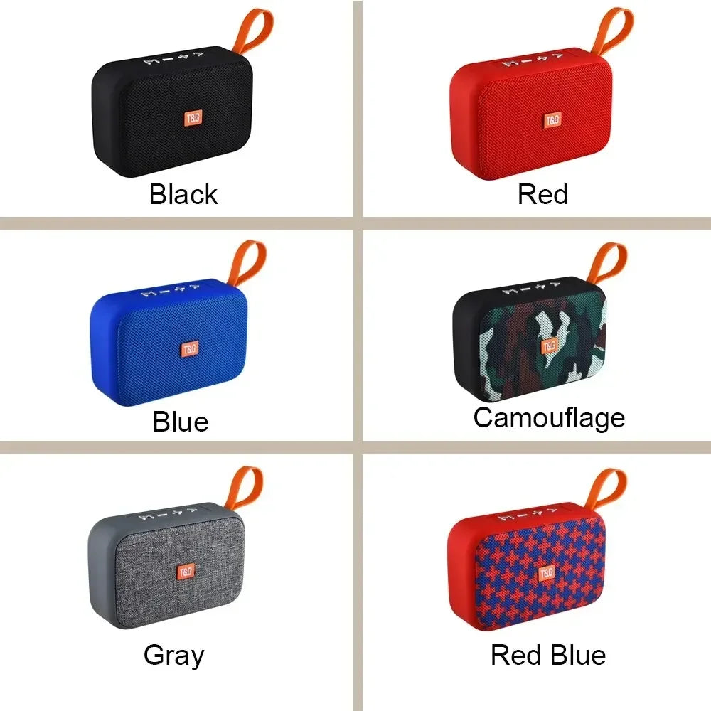 T&G TG506 Mini Bluetooth Speaker — Portable with FM Radio & TF Card Playback