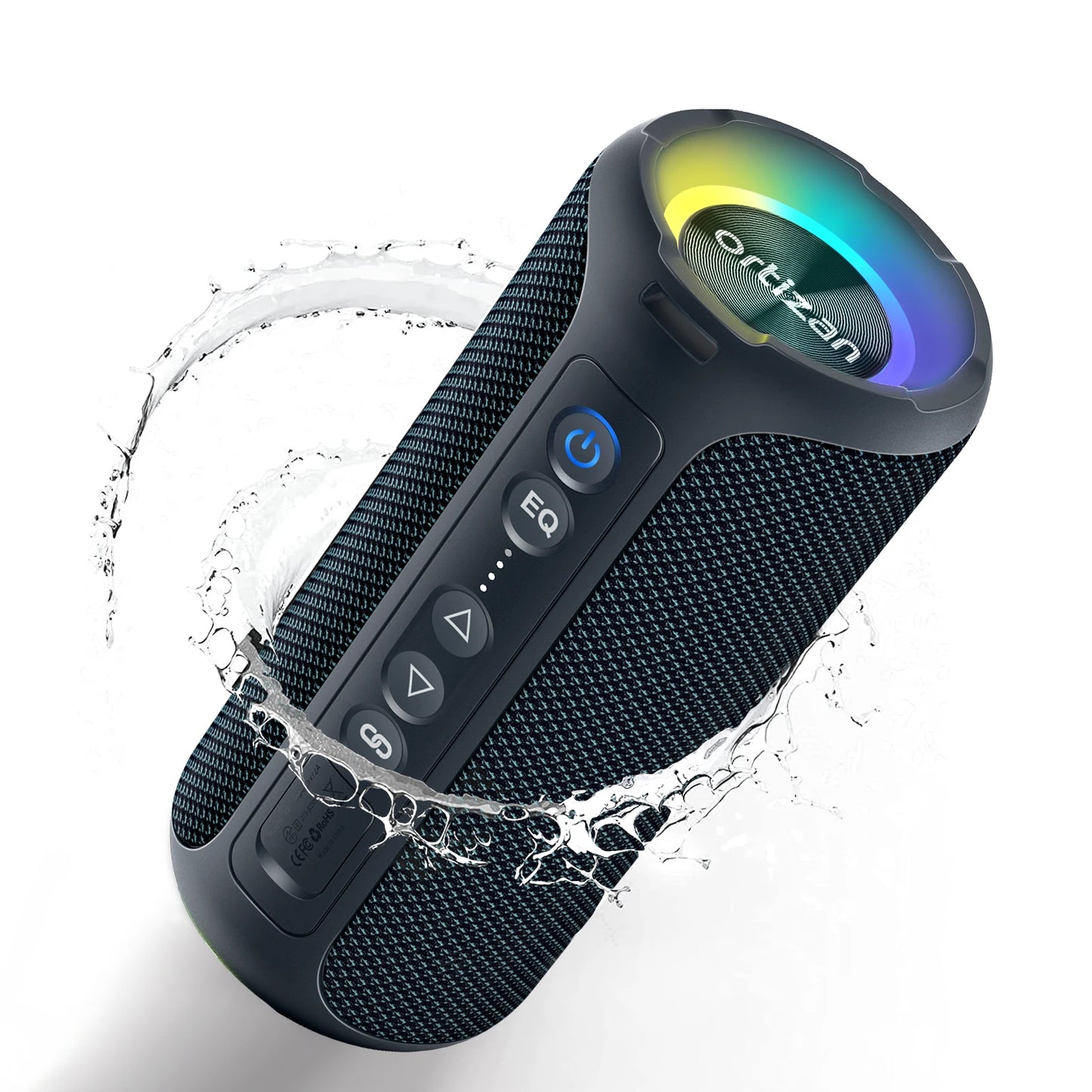 Ortizan X8 Pro Bluetooth Speaker — 40W IPX7 Waterproof with 30H Battery & TWS Pairing