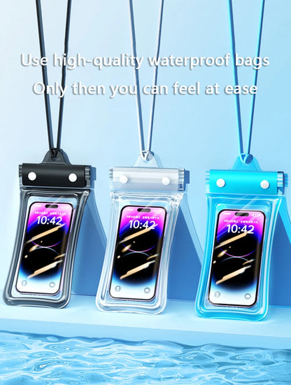 Floating Waterproof Phone Pouch — Universal Dry Bag for Swimming, Beach & Pool