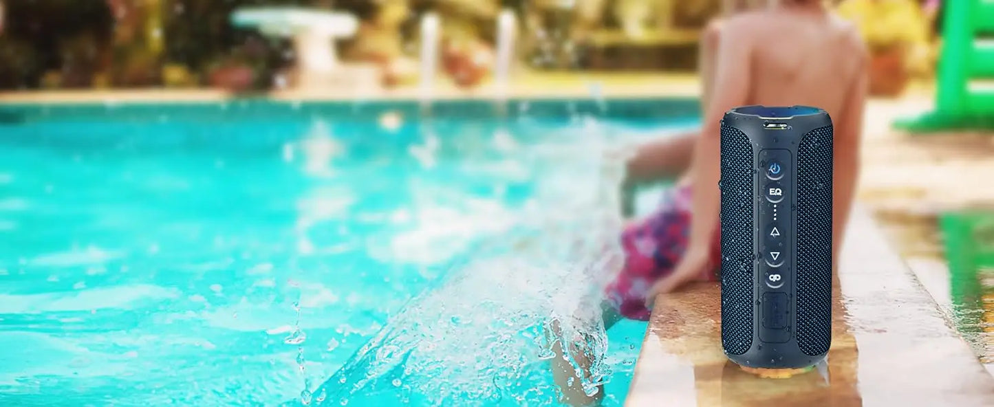 Ortizan X8 Pro Bluetooth Speaker — 40W IPX7 Waterproof with 30H Battery & TWS Pairing