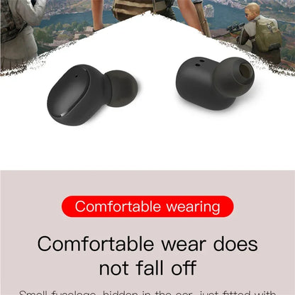 E6S Wireless Earbuds — Bluetooth 5.1 TWS with Digital Battery Display
