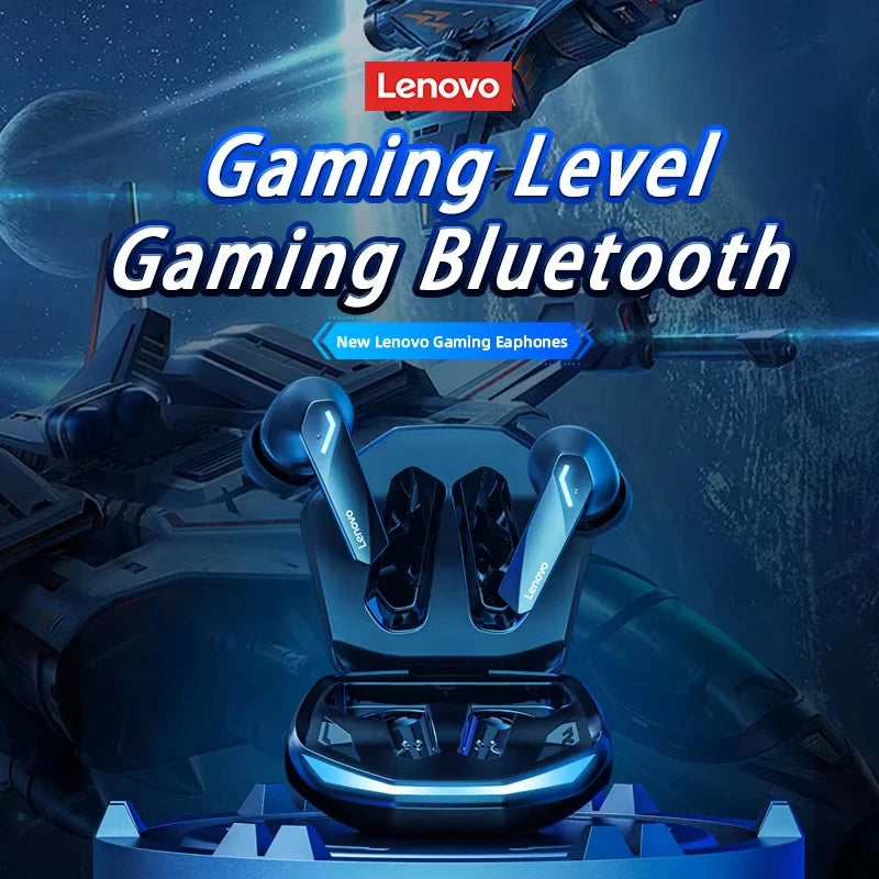 Lenovo GM2 Pro Wireless Earbuds — Bluetooth 5.3 Gaming Mode with Low Latency