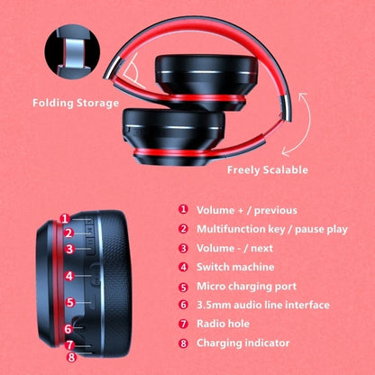 Lenovo HD200 Wireless Headphones — Over-Ear Bluetooth with Wired Mode & Folding Design