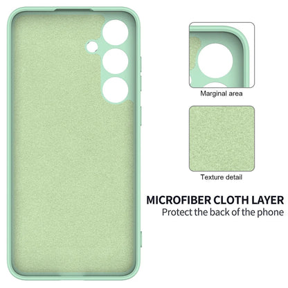 Liquid Silicone Samsung Galaxy Case — Camera Lens Protector Soft Cover