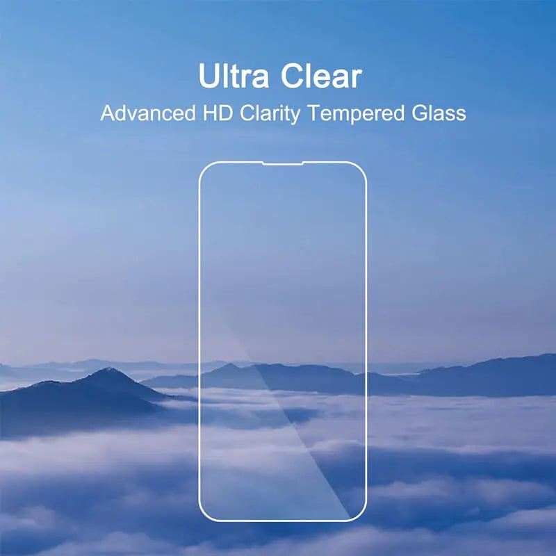 Tempered Glass Screen Protector for iPhone — 9H Hardness Full Cover