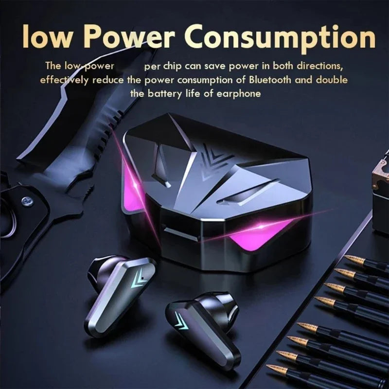 X15 Wireless Earbuds — Bluetooth TWS with LED Battery Display