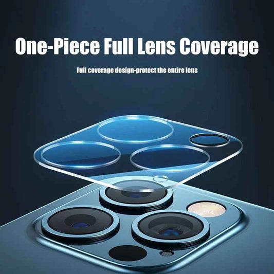 Camera Lens Protector for iPhone — Full Cover Tempered Glass, Packs of 1–5