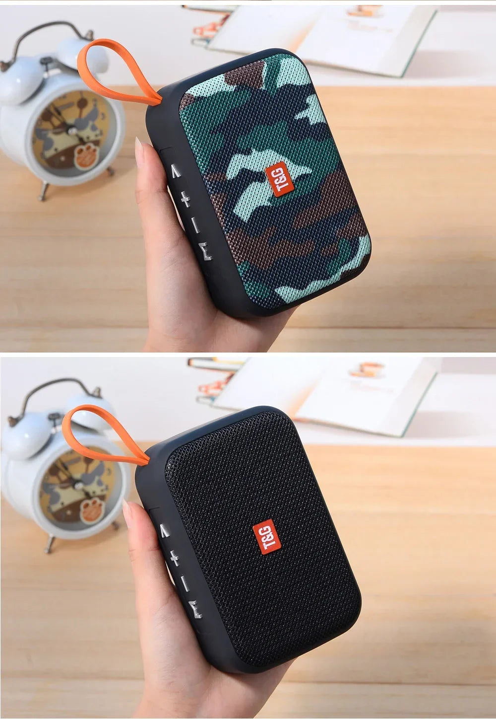 T&G TG506 Mini Bluetooth Speaker — Portable with FM Radio & TF Card Playback