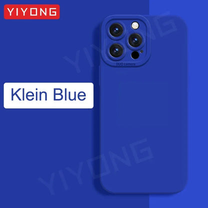 Liquid Silicone Case — Soft Touch Full Coverage Cover for iPhone